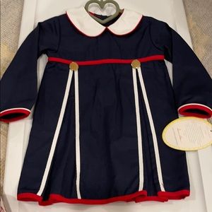 Little English navy dress